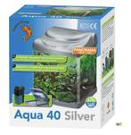 ZGAN | SUPERFISH AQUA 40 AQUARIUM 25 LITER | 40x35x23 HxBxL, Zo goed als nieuw, Ophalen, Leeg aquarium