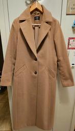 Dames mantel beige - enkellang, Kleding | Dames, Jassen | Winter, Ophalen of Verzenden, Zo goed als nieuw, Beige