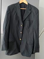 GANT VINTAGE ZWARTE 100% WOL WOLLEN COLBERT BLAZER MAAT L, Kleding | Heren, Maat 52/54 (L), Ophalen of Verzenden, Zo goed als nieuw