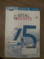 Getal & Ruimte HAVO A - Wiskunde A Deel 3, Ophalen of Verzenden, Gelezen, HAVO, Wiskunde A