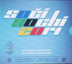 Slowakije BU set 2014 Olympische spelen in Sochi met gekleur, Postzegels en Munten, Munten | Europa | Euromunten, Slowakije, Overige waardes