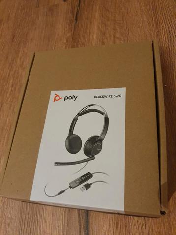 Poly Blackwire 5220 Headset - Nieuw in doos! beschikbaar voor biedingen