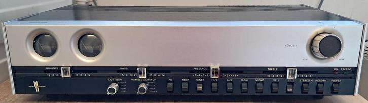 Philips fisheye versterker 22RH561, Audio, Tv en Foto, Versterkers en Receivers, Refurbished, Stereo, Minder dan 60 watt, Overige merken