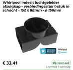 Whirlpool Indesit Luchtgeleider Afzuigkap L/R, Ophalen of Verzenden, Nieuw