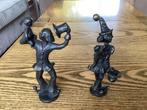 Corry Ammerlaan sculptuurtjes,twee clowntjes., Ophalen of Verzenden