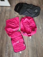 Bugaboo cameleon bekleding fuchsia roze 4 delig, Ophalen of Verzenden, Zo goed als nieuw, Voetenzak
