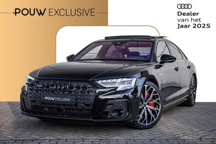 Audi A8 60 TFSIe 462pk quattro | Panoramadak | B&O | Matrix, Auto's, Audi, Bedrijf, Te koop, A8, 360° camera, 4x4, ABS, Achteruitrijcamera