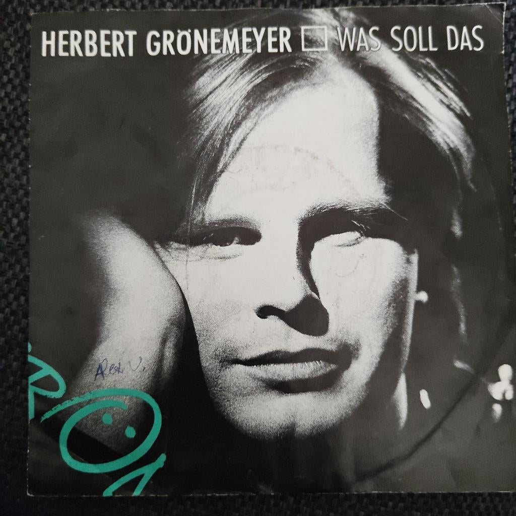 Herbert Grönemeyer - Was Soll Das Single, 7 inch, Single, Ophalen of Verzenden, Zo goed als nieuw