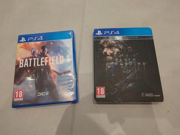 Battlefield 1 & Death Stranding PS4 beschikbaar voor biedingen