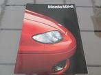 Mazda MX-6 2.0i & 2.5 V6 Brochure, Boeken, Auto's | Folders en Tijdschriften, Gelezen, Mazda, Verzenden