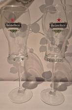 Heineken glazen en horloge, Ophalen of Verzenden, Zo goed als nieuw, Glas of Glazen, Heineken