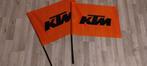 2x een ktm vlag, Ophalen of Verzenden, Zo goed als nieuw