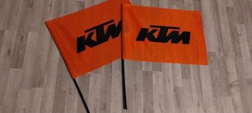 2x een ktm vlag beschikbaar voor biedingen