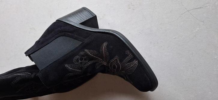 Als nieuwe Kanna enkellaarsjes mt 39, Kleding | Dames, Schoenen, Zo goed als nieuw, Lage of Enkellaarzen, Zwart, Ophalen of Verzenden