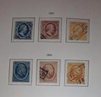 NVPH 1 2 3 4 5 6 gestempeld, Verzenden, Nederland