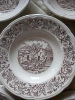 2 Schalen - 6 soep- 6 eet-  en 6 dessert borden ZGAN, Ophalen