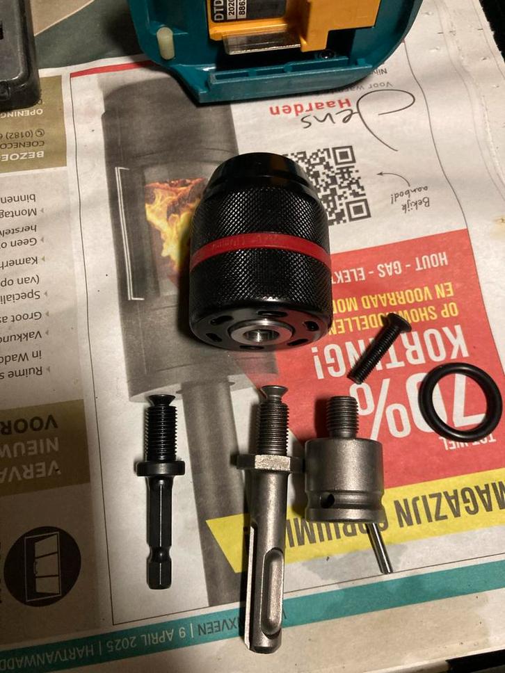 Schroefdraaibare Boorkopset - Diverse Adapters, Doe-het-zelf en Verbouw, Gereedschap | Machine-onderdelen en Toebehoren, Nieuw