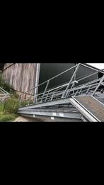 bordestrap 3.20 meter hoog gegalvaniseerd, Ophalen of Verzenden, Zo goed als nieuw, Trap, 2 tot 4 meter