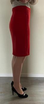 Vanilia Elements kokerrok rood maat 34, Vanilia, Ophalen of Verzenden, Zo goed als nieuw, Knielengte