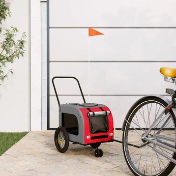 Fietskar voor huisdieren Rood en grijs €94 beschikbaar voor biedingen
