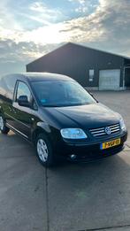 Volkswagen Caddy 1.9 TDI 77KW Bestel AUT 2010, Auto's, Bestelauto's, Zwart, 4 cilinders, Volkswagen, Zwart