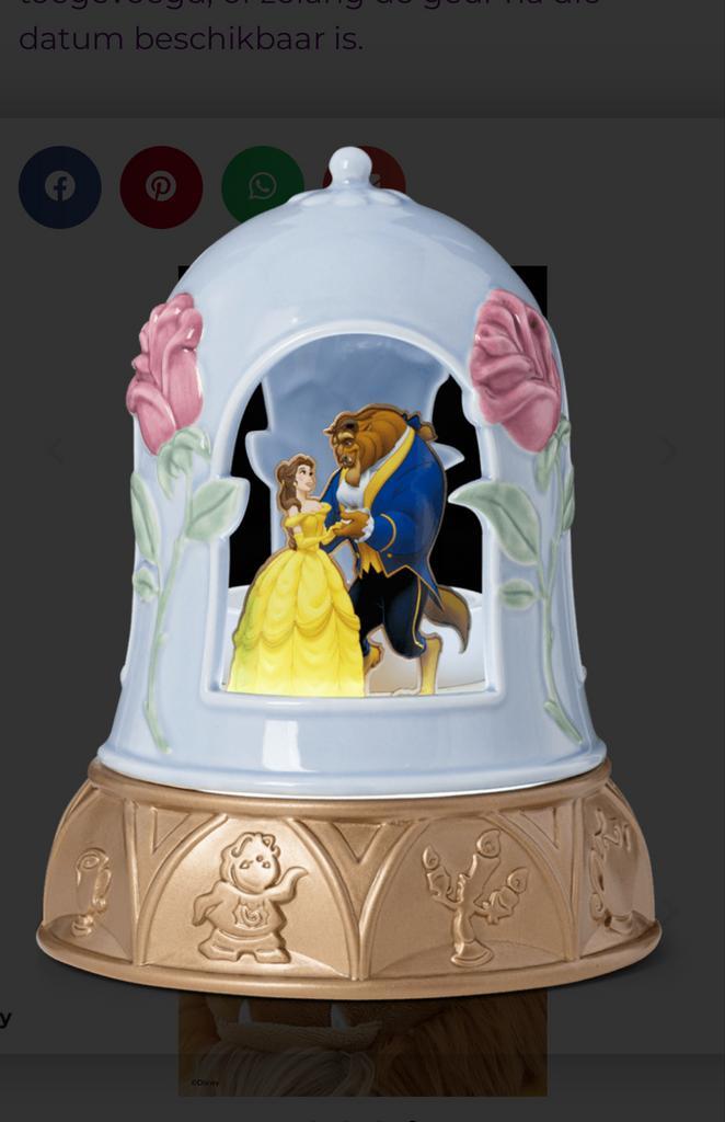 Scentsy Belle en het Beest Warmer, Huis en Inrichting, Woonaccessoires | Overige, Nieuw, Ophalen of Verzenden