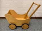 Houten poppenwagen - loopwagen, Ophalen, Gebruikt, Duw- of Trekspeelgoed