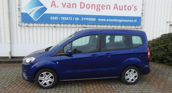 Ford TOURNEO COURIER 1.0 TITANIUM,Airco,Cruise,APK 16-7-27, Auto's, Ford, Particulier, Tourneo Courier, ABS, Airbags, Bluetooth