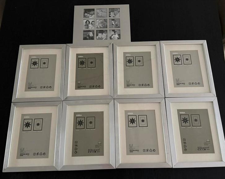 Ikea Fotolijsten - Set van 8, Audio, Tv en Foto, Fotografie | Fotolijsten, Gebruikt, Ophalen of Verzenden