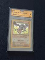 UCG 9 Aerodactyl holo 1st edition Prerelease Fossil, Hobby en Vrije tijd, Verzamelkaartspellen | Pokémon, Verzenden, Zo goed als nieuw
