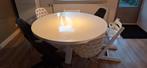 Eettafel 180 cm, Ophalen, Gebruikt, Rond, 150 tot 200 cm