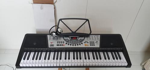 Keyboard NJS800 | beginners | incl. standaard en koptelefoon, Muziek en Instrumenten, Keyboards, Nieuw, 61 toetsen, Overige merken