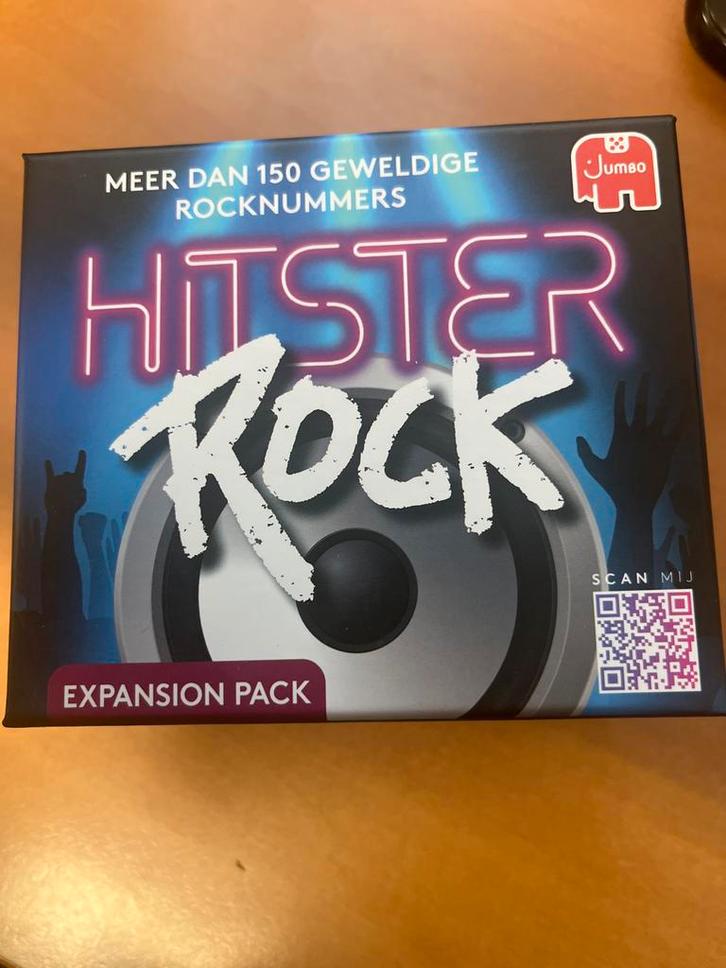 Hitster Rock - Muziekspel Ongeopend Nieuw, Hobby en Vrije tijd, Gezelschapsspellen | Bordspellen, Zo goed als nieuw, Een of twee spelers