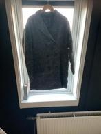 Donkerblauwe Fluffy Jas - Lidl - Maat M, Ophalen of Verzenden, Zo goed als nieuw, Maat 38/40 (M), Blauw