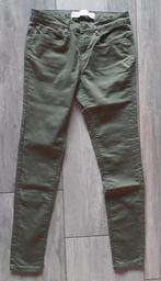 Katoenen broek Denim Co 38, Groen, Lang, Maat 38/40 (M), Ophalen of Verzenden