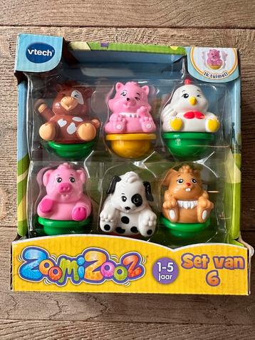 VTech ZoomiZooz - Set van 6 Dierfiguren - Nieuw! beschikbaar voor biedingen