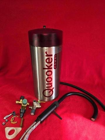 Combi Quooker 2.2 met een Fusion Round Black 3 in1 kraan beschikbaar voor biedingen