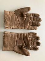 Laimbock suede heren handschoenen mt 9,5, Ophalen, Maat 52/54 (L), Zo goed als nieuw, Handschoenen