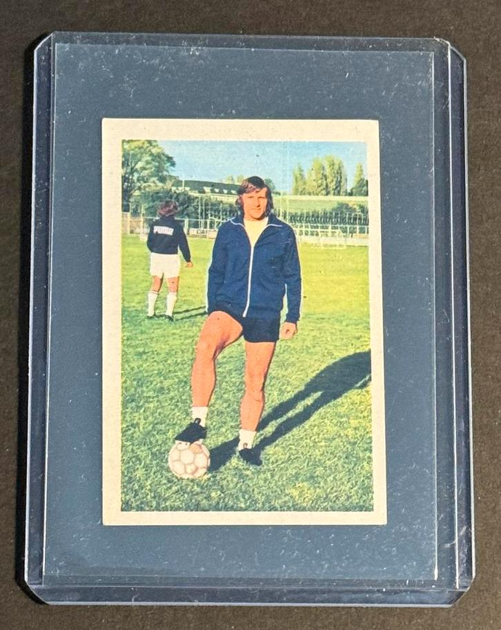 Voetbal Vanderhout 1972 - 1973 # 50 Jan Franz  ZELDZAAM, Verzamelen, Sportartikelen en Voetbal, Nieuw, Poster, Plaatje of Sticker
