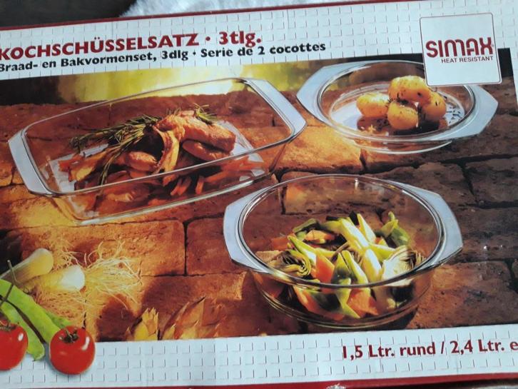 Braad- en bakvormenset., Huis en Inrichting, Keuken | Keukenbenodigdheden, Nieuw, Ophalen of Verzenden