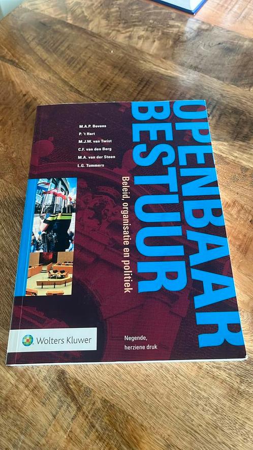 Openbaar Bestuur 9789013137705, Boeken, Wetenschap, Zo goed als nieuw, Sociale wetenschap, Ophalen of Verzenden
