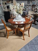 Ronde uitrek tafel, Antiek en Kunst, Antiek | Meubels | Tafels, Ophalen