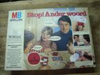 Stop ander woord, Hobby en Vrije tijd, Gezelschapsspellen | Overige, Ophalen of Verzenden, Zo goed als nieuw