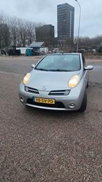 Nissan Micra C+C 2006 Grijs Nissan Micra cabrio/cabriolet, Auto's, Voorwielaandrijving, 15 km/l, 750 kg, 4 cilinders