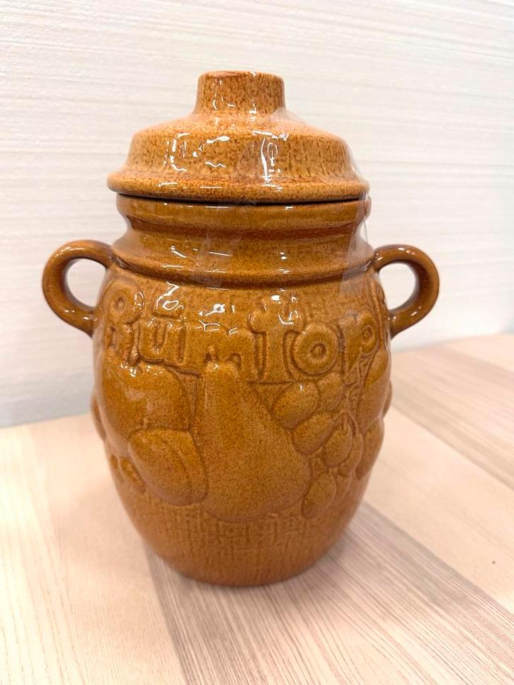 Authentieke Rumtopf Pot, Antiek en Kunst, Antiek | Keramiek en Aardewerk, Ophalen of Verzenden