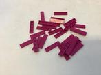 Lego tegel 1x4 magenta, Ophalen of Verzenden, Gebruikt, Losse stenen, Lego