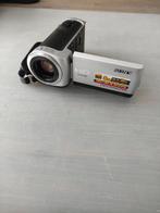 Sony HDR-CX106E Handycam Zilver + Tasje, Full HD, Gebruikt, 20x of meer, Ophalen of Verzenden