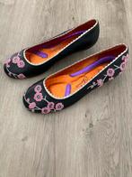 Irregular Choice Ballerina's Zwart Bloemen Maat 37, Kleding | Dames, Schoenen, Ophalen of Verzenden, Zo goed als nieuw, Zwart