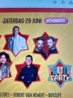 q music foute party 28 juni 2025 in Brabanthallen Den bosch, Tickets en Kaartjes, Twee personen, Juni