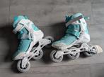 Vrijwel nieuwe Powerslides Radon 90 Turquoise mt 37 38 39, Ophalen of Verzenden, Zo goed als nieuw, Dames, Powerslide